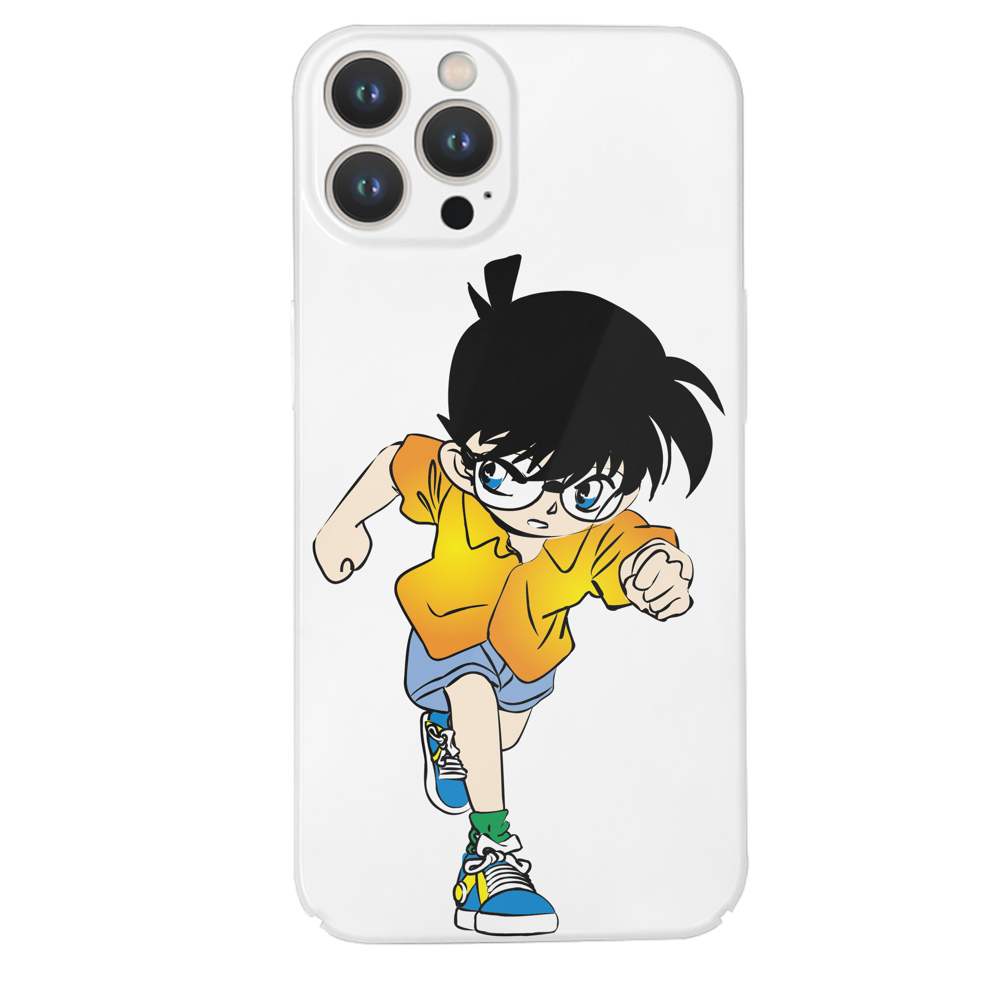 （画像用） 名探偵コナン 江戸川 コナン Detective Conan Conan Edogawa 【iPhone 14シリーズ対応】ハードケース